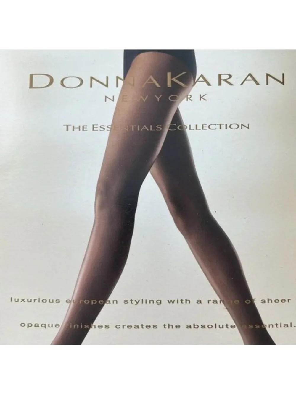 Donna Karan DKNY The Essentials Sheer Toe Control Top Tights Pantyhose